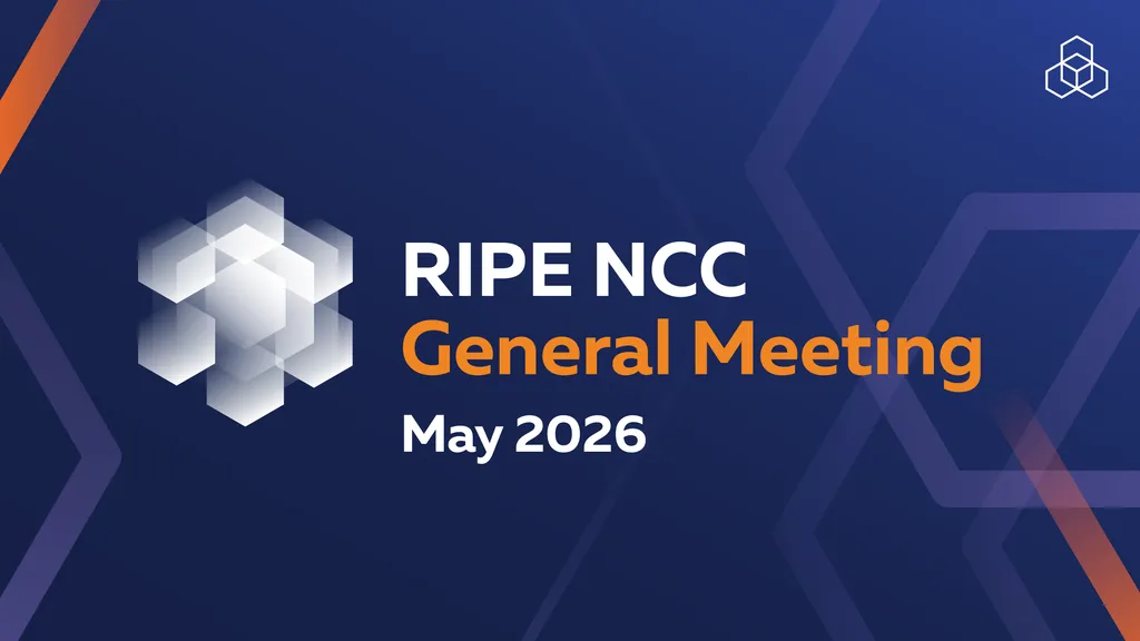 Vota per le tariffe progressive all'Assemblea Generale del RIPE di Maggio 2026